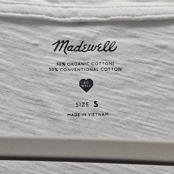 Madewell, Womens Tank Top In White. NWOT/Size Small - Picture 5 of 10
